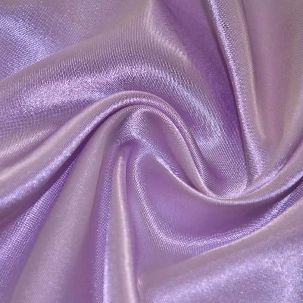 Атлас фіолетовий блідий ш.150
