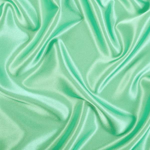 Атлас стрейч шамус бірюзовий світлий (аквамарин), ш.150