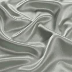 Атлас стрейч шамус оливково-серый, ш.150