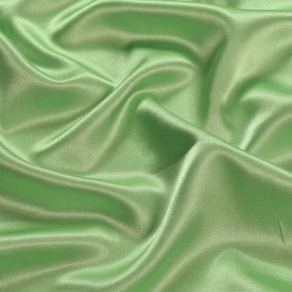 Атлас стрейч шамус оливковий світлий, ш.150