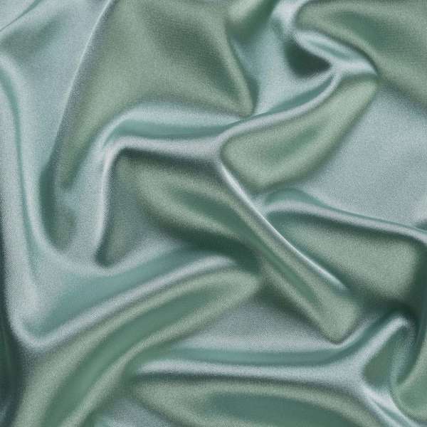 Атлас стрейч шамус блакитний з сірим відтінком, ш.150