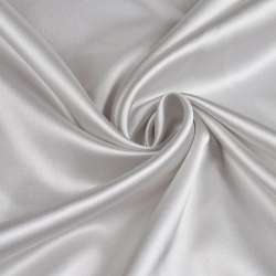 Атлас стрейч шамус серый светлый, ш.150