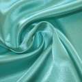 Атлас стрейч шамус бирюзово-голубой светлый пл.130 г/м ш.150
