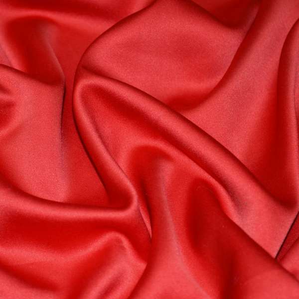 Шовк японський стрейч червоно-помаранчевий, ш.150