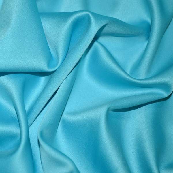 Шовк японський стрейч блакитний яскравий, ш.150