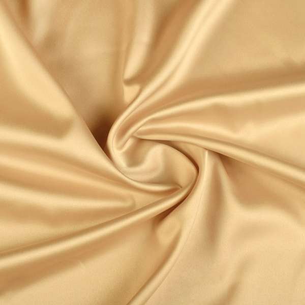 Шелк японский стрейч золотистый, ш.150