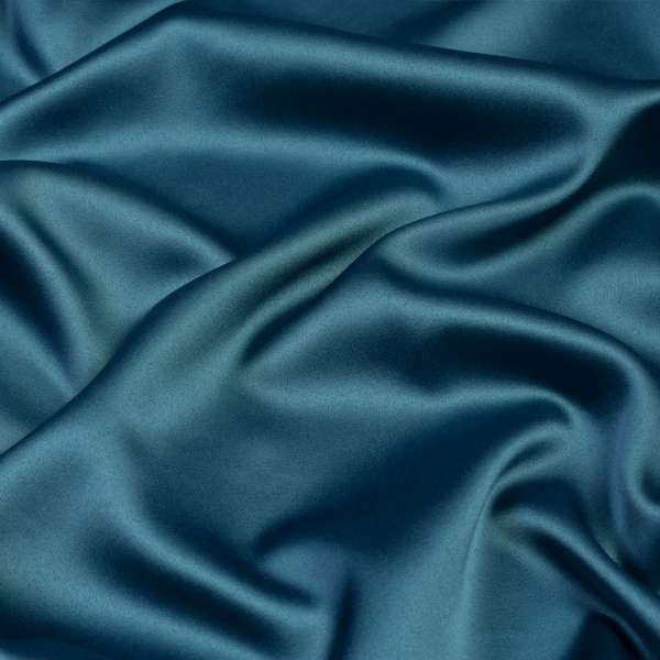 Шовк японський стрейч синьо-зелений, ш.150