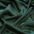 Шелк японский стрейч зеленый темный с черным оттенком, ш.150