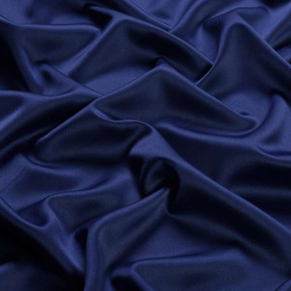 Шелк японский стрейч синий, ш.150