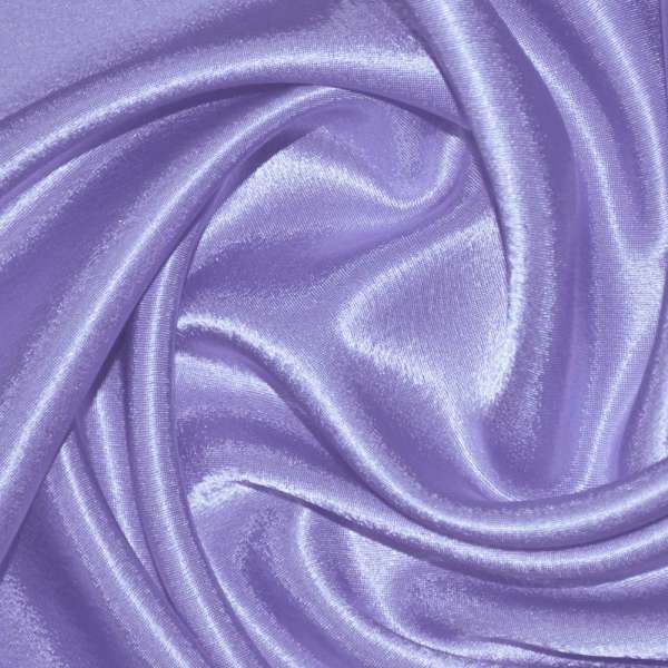Креп сатин фиолетово-сиреневый ш.150