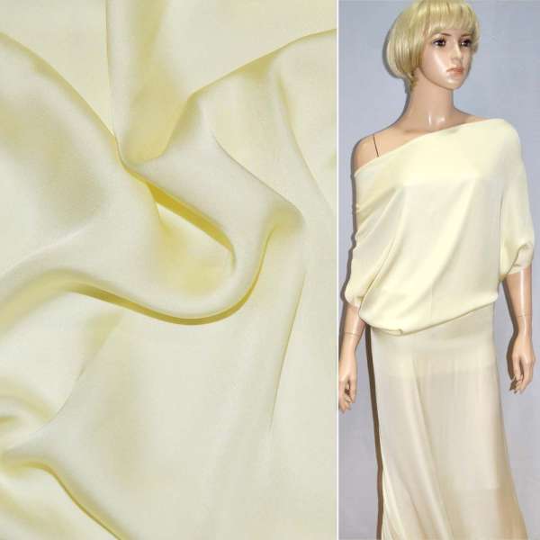 Шовк японський вершковий, ш.150