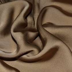 Шелк японский коричневый светлый, ш.150