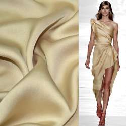 Шелк японский бежевый светлый с серым оттенком, ш.150