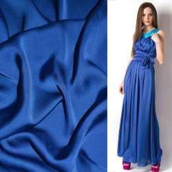 Шелк японский синий яркий, ш.150