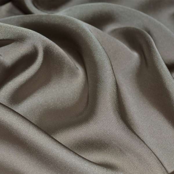 Шовк японський коричневий світлий з сірим відтінком, ш.150