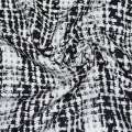 Батист діллон білий в чорну клітину ш.142
