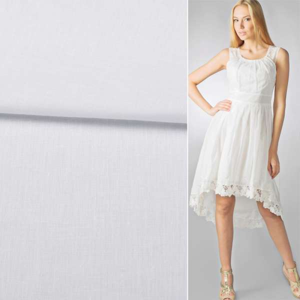 Батист белый ш.145