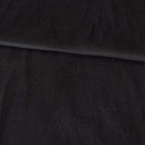 Микровельвет стрейч черный, ш.144