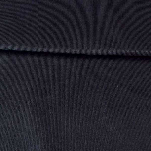 Микровельвет стрейч синий темный, ш.147