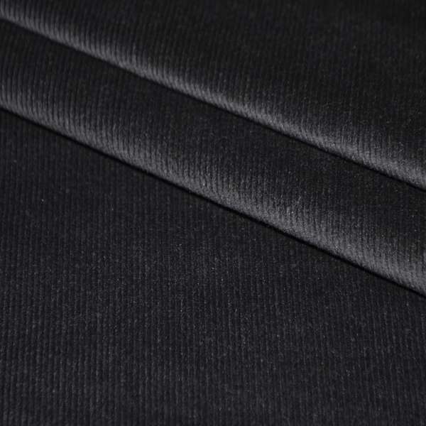 Микровельвет стрейч черный, ш.145
