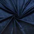 Велюр стрейч синий темный, ш.170