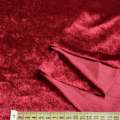 Велюр стрейч красный темный, ш.170