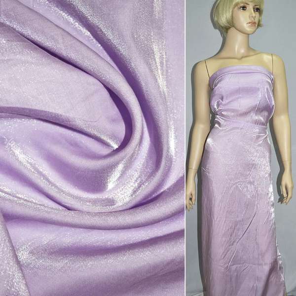 Кристаллон* с органзой фиолетовый светый ш.150