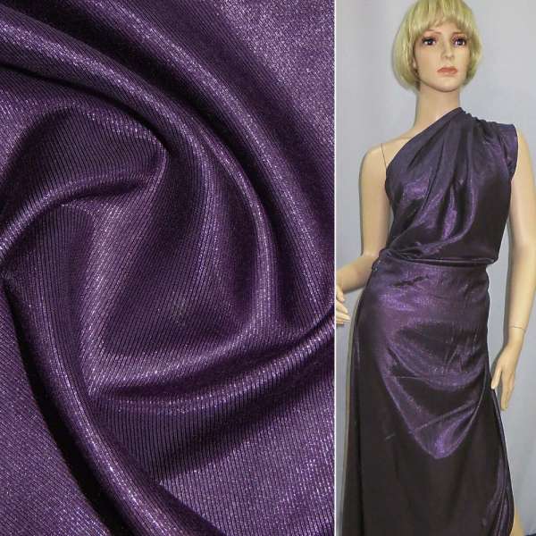 Вискоза диагональ сливовая ш.150