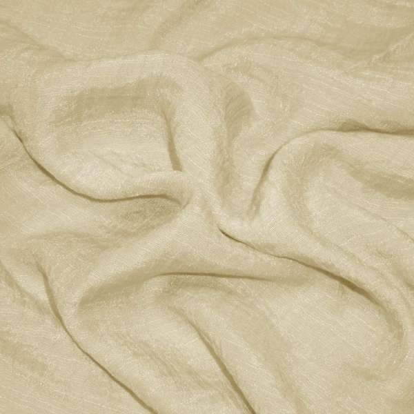 Вискоза жатая песочная ш.150