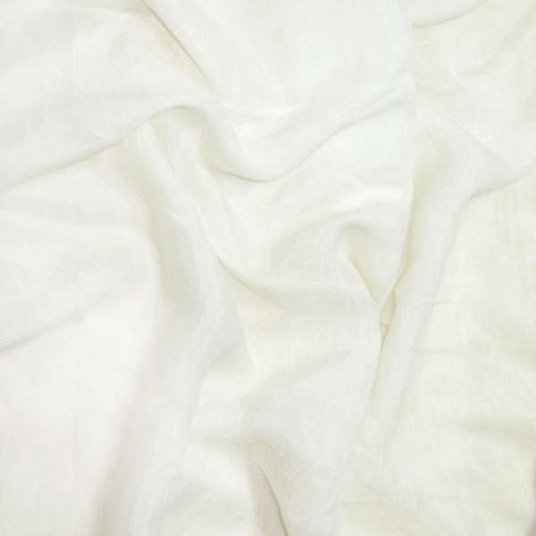 Вискоза жатая молочная ш.150