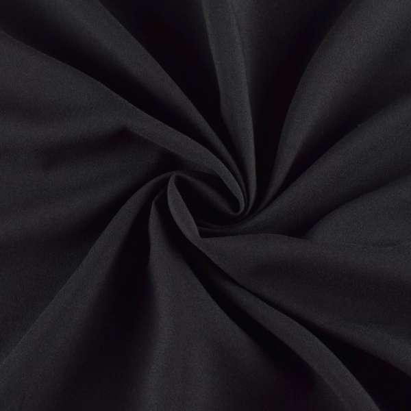 Поливискоза стрейч черная, ш.150