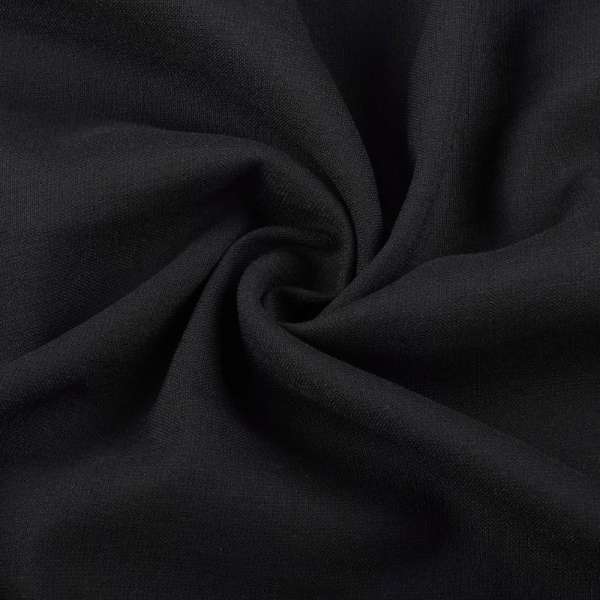 Віскоза стрейч чорна ш.145