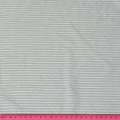 Вискоза оливковая в тонкую черно-белую полоску, ш.150