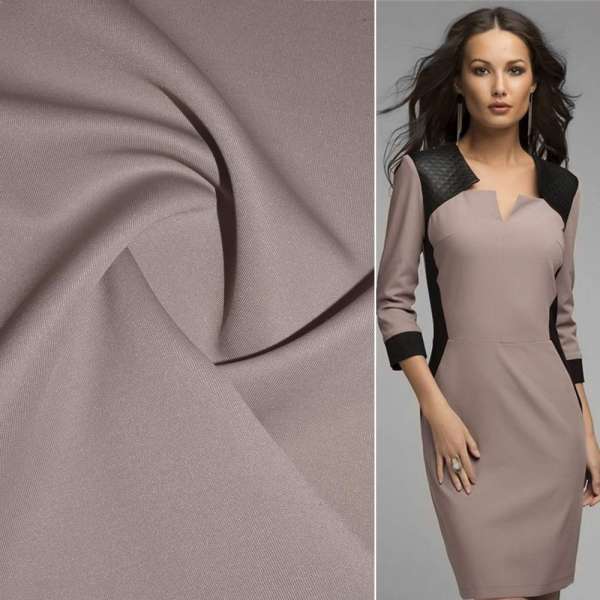 Трикотаж дайвінг сірий світлий ш.165