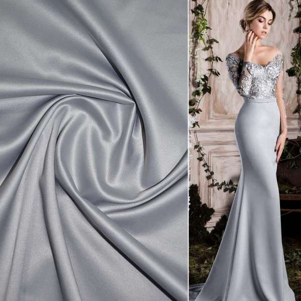 Котон-атлас сірий, ш.150