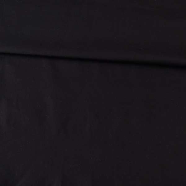 Коттон стрейч чорний ш.145