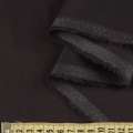 Коттон стрейч коричневый темный ш.125