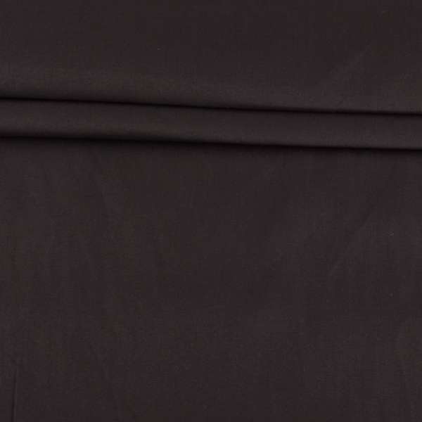 Коттон стрейч коричневый темный ш.125