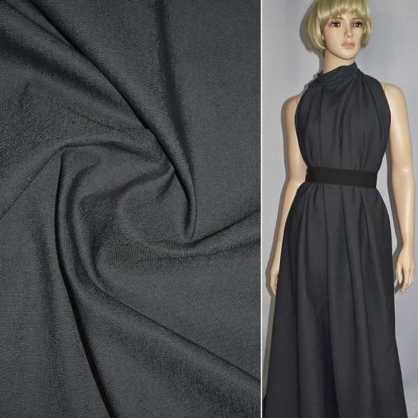 Коттон стрейч серый ш.150