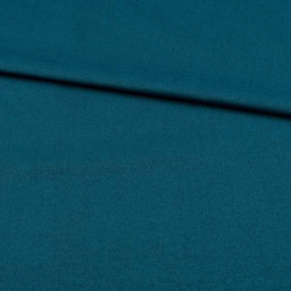 Котон стрейч костюмний морської хвилі ш.150