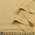Котон меланж стрейч гірчичний світлий полотняний, ш.145