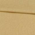 Котон меланж стрейч гірчичний світлий полотняний, ш.145