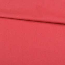 Коттон стрейч алый, ш.120