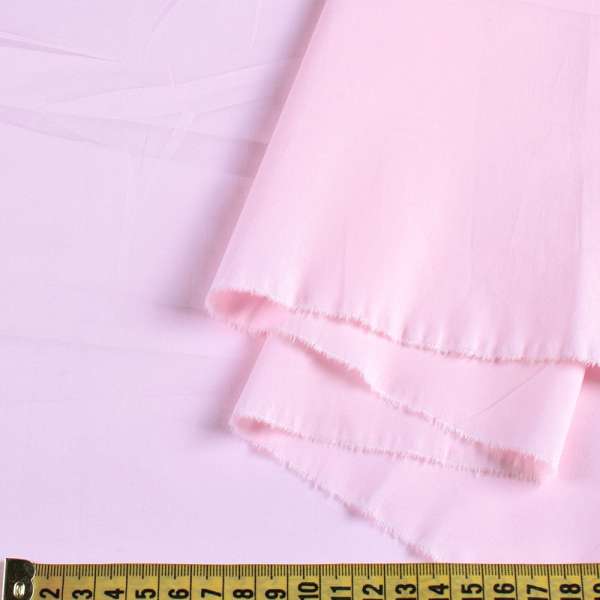 Котон стрейч рожевий блідий, ш.117