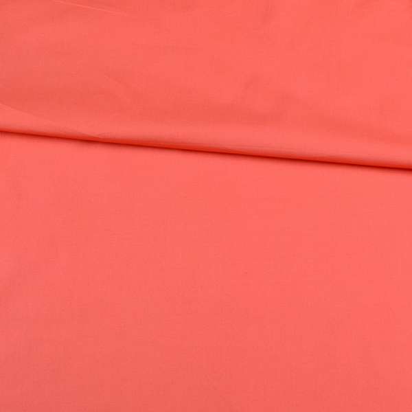 Коттон стрейч коралловый, ш.150