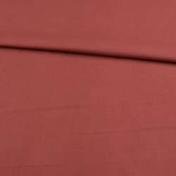 Коттон стрейч терракотовый темный, ш.150