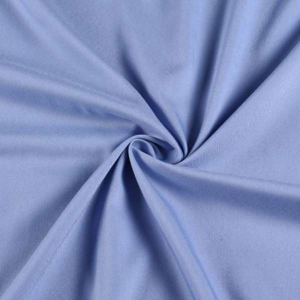 Коттон стрейч голубой, ш.145