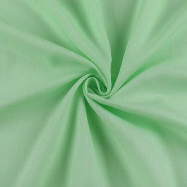 Хлопок со льном мятный ш.150