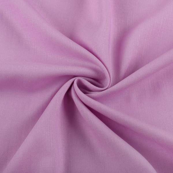 Хлопок со льном сиреневый ш.150