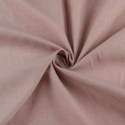 Поликоттон рубашечный розово-серый ш.150